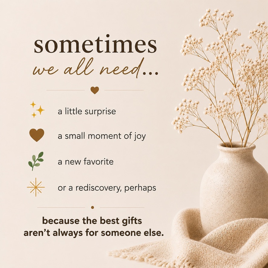 Warmth Delivered message about small moments of joy and rediscovery